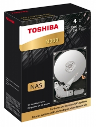Жесткий диск Toshiba 4Tb HDWQ140EZSTA NAS N300 Rtl