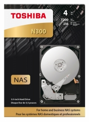 Жесткий диск Toshiba 4Tb HDWQ140EZSTA NAS N300 Rtl