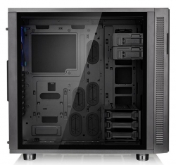Корпус Thermaltake Suppressor F31 TG черный без БП ATX 8x120mm 8x140mm 3x200mm 2xUSB2.0 2xUSB3.0 audio front door bott PSU