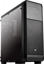 Корпус Aerocool AERO-300 FAW черный без БП ATX 4x120mm 2xUSB2.0 1xUSB3.0 audio bott PSU