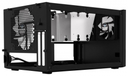 Корпус Fractal Design Node 304 черный w/o PSU miniITX 2x92mm 1x140mm 2xUSB3.0 audio bott PSU