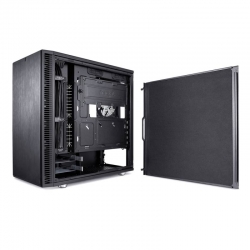 Корпус Fractal Design Define Mini C TG черный без БП mATX 5x120mm 4x140mm 2xUSB3.0 audio bott PSU