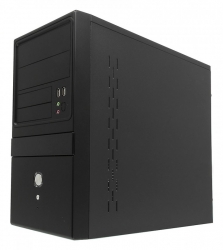 Корпус Formula FM-504D черный 400W mATX 1x92mm 2xUSB2.0 audio