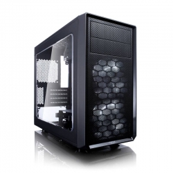 Корпус Fractal Design FOCUS G MINI Window черный без БП mATX 6x120mm 1x140mm 1xUSB2.0 1xUSB3.0 audio bott PSU