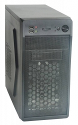 Корпус Formula FM-602 черный 450W mATX 2x120mm 2xUSB2.0 audio