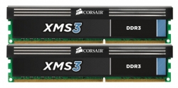 Память DDR3 2x4Gb Corsair CMX8GX3M2A1600C9 RTL DIMM