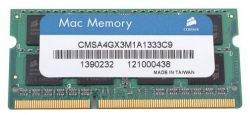 Память DDR3 4Gb Corsair CMSA4GX3M1A1333C9 RTL SO-DIMM