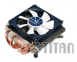 Устройство охлаждения(кулер) Titan TTC-NC25TZ/PW(RB) Soc-FM2+/AM2+/AM3+/1150/1151/1155/ 4-pin 14-35dB Al+Cu 130W Ret