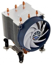 Устройство охлаждения(кулер) Titan TTC-NK35TZ/R(KU) Soc-FM2+/AM2+/AM3+/1150/1151/1155/ 3-pin 21dB Al+Cu 75W Ret