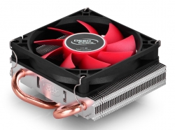 Устройство охлаждения(кулер) Deepcool HTPC-200 Soc-FM2+/AM2+/AM3+/1150/1151/1155/ 4-pin 18-26dB Al+Cu 100W 223gr Ret