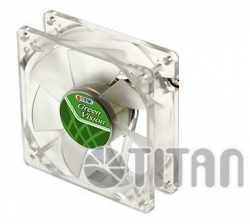 Вентилятор Titan TFD-8025GT12Z 80x80x25mm 3-pin 15dB Ret