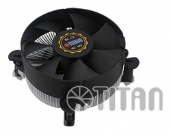 Устройство охлаждения(кулер) Titan DC-156V925X/RPW/CU25 Soc-1150/1151/1155/ 4-pin 12-36dB Al+Cu 105W 285gr Ret