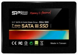 Накопитель SSD Silicon Power 120Gb SP120GBSS3S55S25 Slim S55