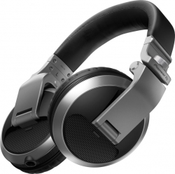 Наушники накладные Pioneer HDJ-X5-S 1.8м серебристый проводные (оголовье)