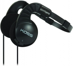 Наушники накладные Koss Sporta Pro 1.2м черный проводные (оголовье)