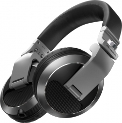 Наушники накладные Pioneer HDJ-X7-S 1.6м серебристый проводные (оголовье)