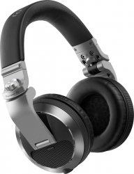 Наушники накладные Pioneer HDJ-X7-S 1.6м серебристый проводные (оголовье)