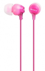 Наушники вкладыши Sony MDR-EX15LP розовый