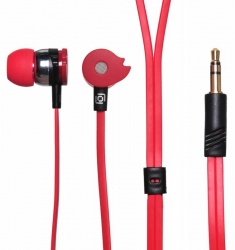 Наушники вкладыши Oklick HP-S-210 красный