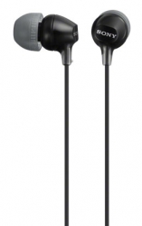 Наушники вкладыши Sony MDR-EX15LP черный