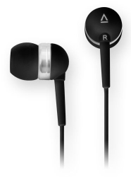 Наушники вкладыши Creative EP-630 1.2м черный проводные (в ушной раковине)