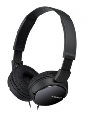 Наушники мониторы Sony MDR-ZX110 черный (MDRZX110B.AE)
