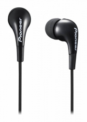Наушники вкладыши Pioneer SE-CL502-K 1.2м черный проводные (в ушной раковине)