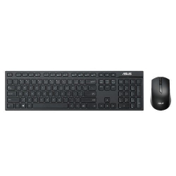 Клавиатура + мышь Asus W2500 черный беспроводная