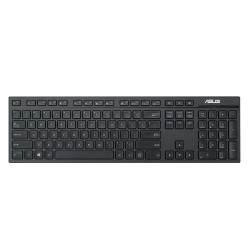 Клавиатура + мышь Asus W2500 черный беспроводная