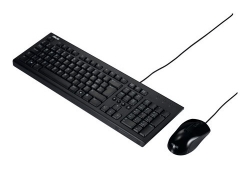 Клавиатура + мышь Asus U2000 черный