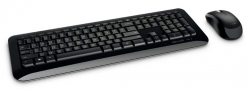 Клавиатура + мышь Microsoft 850 черный беспроводная