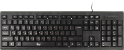 Клавиатура + мышь Oklick 621M IRU клав:черный мышь:черный USB