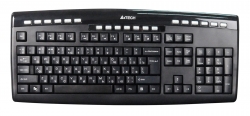 Клавиатура + мышь A4Tech V-Track 9200F черный беспроводная