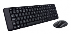 Клавиатура + мышь Logitech MK220 черный