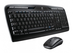 Клавиатура + мышь Logitech MK330 черный беспроводная