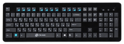 Клавиатура Oklick 870S черный беспроводная