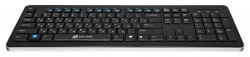 Клавиатура Oklick 870S черный беспроводная