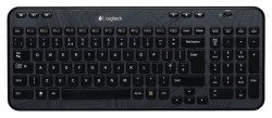 Клавиатура Logitech K360 черный беспроводная