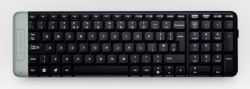 Клавиатура Logitech K230 черный USB беспроводная для ноутбука