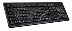 Клавиатура + мышь A4Tech 7100N черный беспроводная