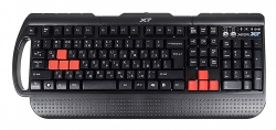 Клавиатура A4Tech X7-G700 черный PS/2