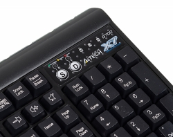 Клавиатура A4Tech X7-G700 черный PS/2