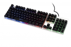 Клавиатура Oklick 770G Iron Force серый/черный