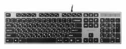 Клавиатура A4Tech KV-300H серый/черный