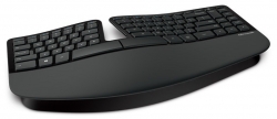 Клавиатура + мышь Microsoft Sculpt Ergonomic черный беспроводная