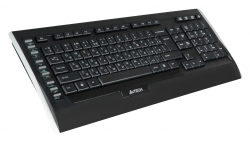 Клавиатура + мышь A4Tech 9300F черный беспроводная