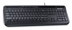 Клавиатура Microsoft Wired 600 черный