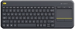 Клавиатура Logitech K400 Plus черный беспроводная