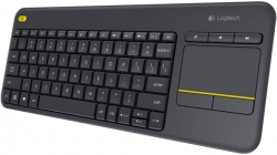 Клавиатура Logitech K400 Plus черный беспроводная