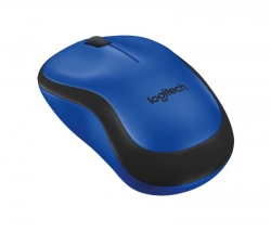 Мышь Logitech M220 Silent синий беспроводная
